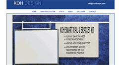 Desktop Screenshot of kohdesign.com